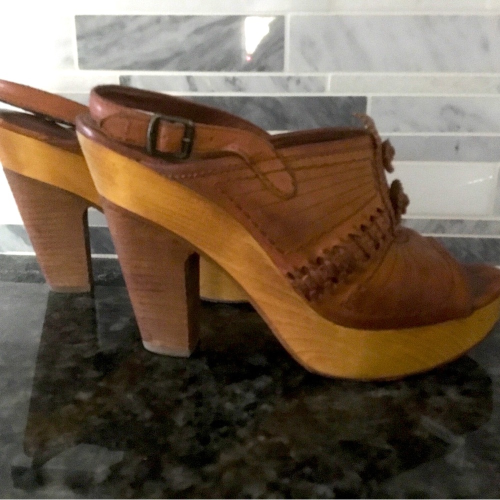 FRYE Platform Sandals 7.5 - Picture 3 of 12